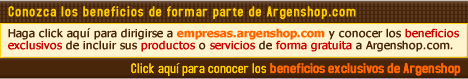 Conozca los beneficios de Argenshop.com